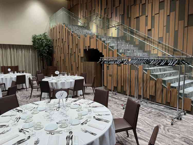 披露宴会場は3タイプから選ぶことができました。