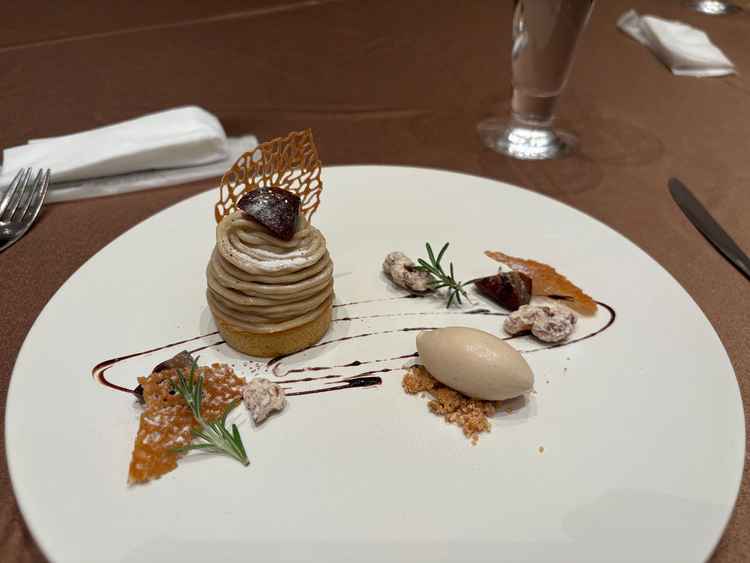 試食時のデザート