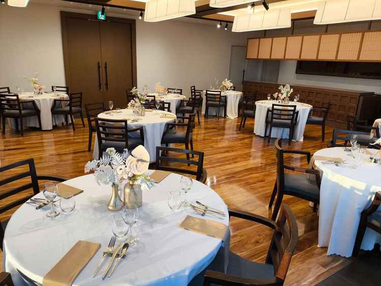 40階のレストラン。会場として利用できる。