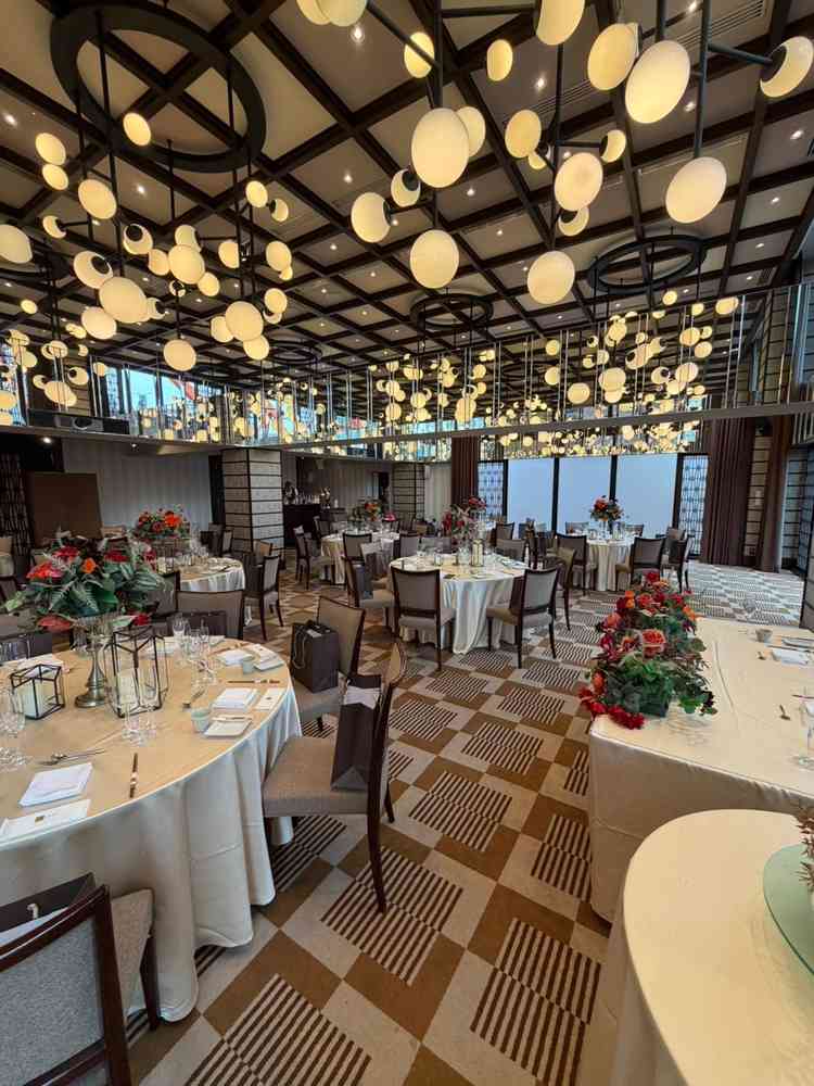 披露宴会場からも東京タワーが見えて圧巻でした