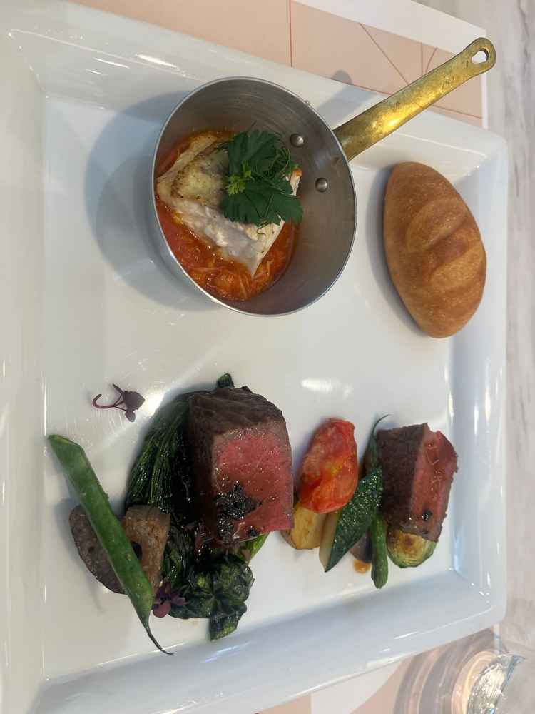 試食で出してもらった料理