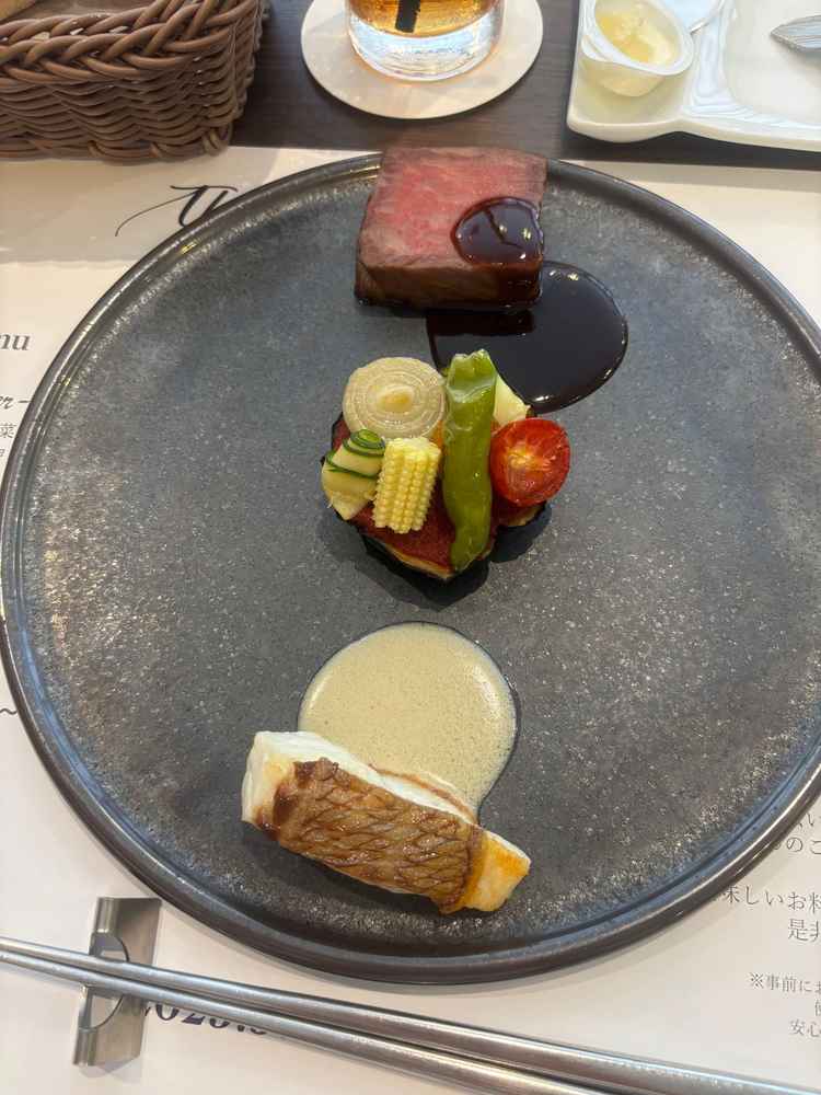 試食のお料理です。