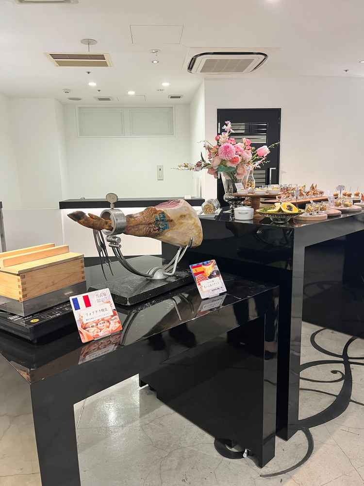 ウェルカムパーティーでの提供内容。