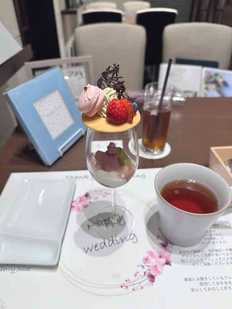 デザートおいしかったです。