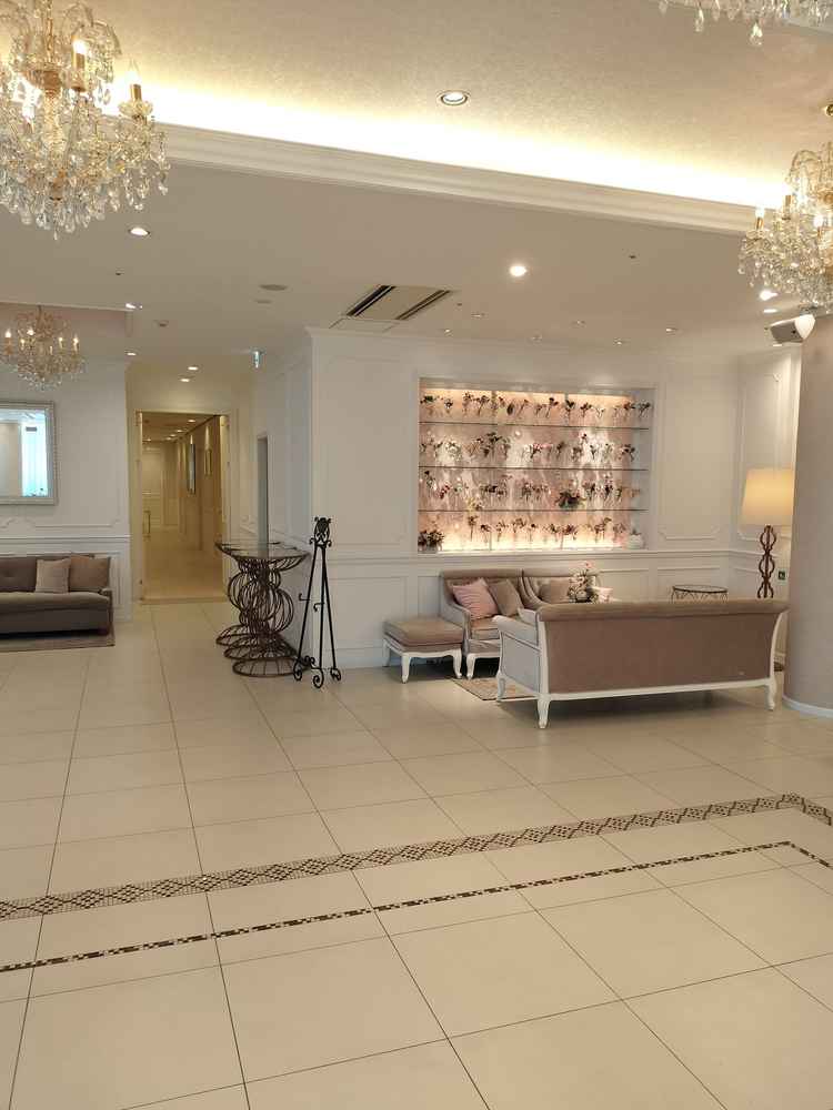 1つ目の披露宴会場前のスペース