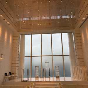 チャペルの写真。高さがあり、非常に迫力があった。