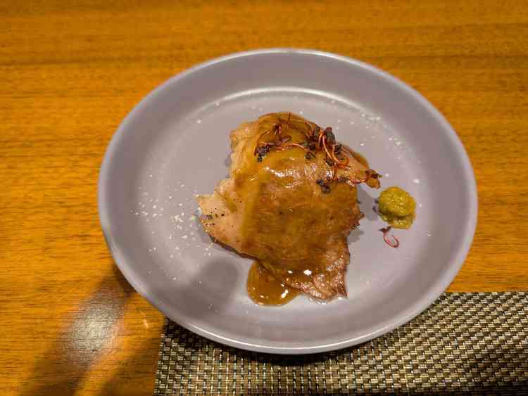 最後の肉巻き寿司。ボリュームもあり満足してもらえると確信しました。