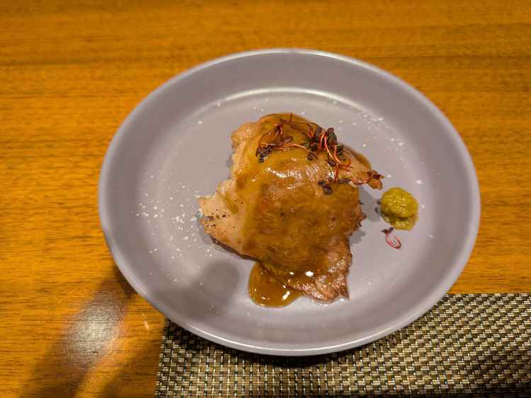 最後の肉巻き寿司。ボリュームもあり満足してもらえると確信しました。