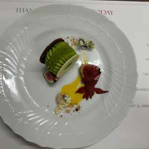 デザートのみ用意してもらいました。とても美味しかったです。実際のコースは和風フレンチも可能とのこと。