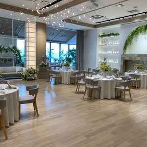 披露宴会場。素敵