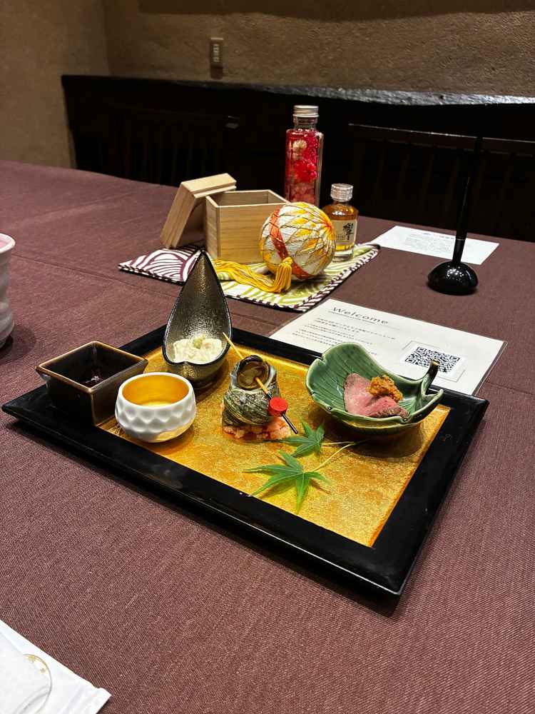 見た目も味も楽しめる和食が、個人的に素敵だと思いました。