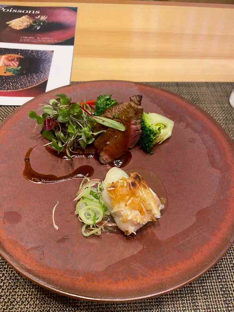 メインの料理の試食