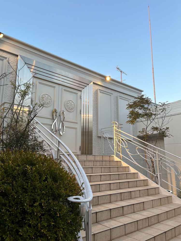 アフターセレモニーはフラワーシャワーやシャボン玉の演出も可能でした。