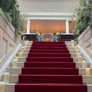 真ん中にある大階段