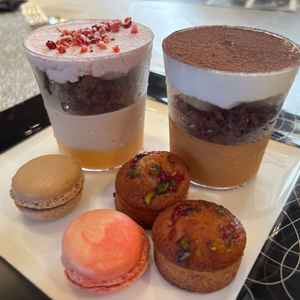 可愛いドリンクも用意していただきました