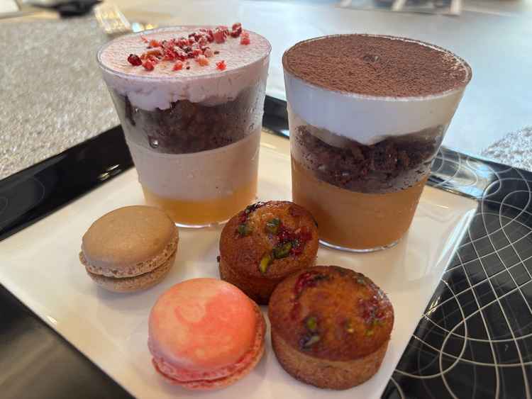 可愛いドリンクも用意していただきました