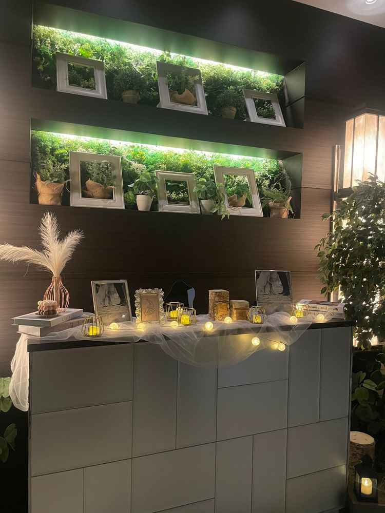 ウェルカムスペースはこのままの装飾を無料で使用する事ができるそうです。