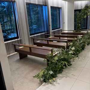 飾りのお花は季節によって変わるそうです！季節感があって素敵💓