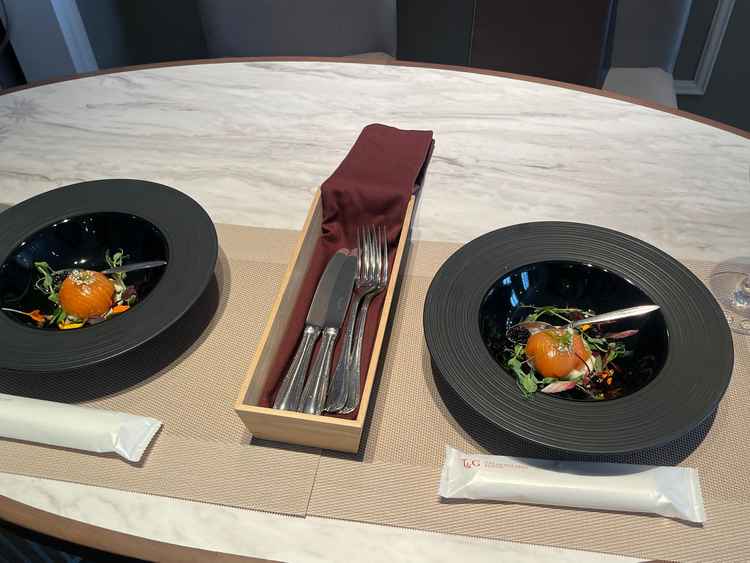 手の込んだ料理で、見た目からも楽しい一品でした。