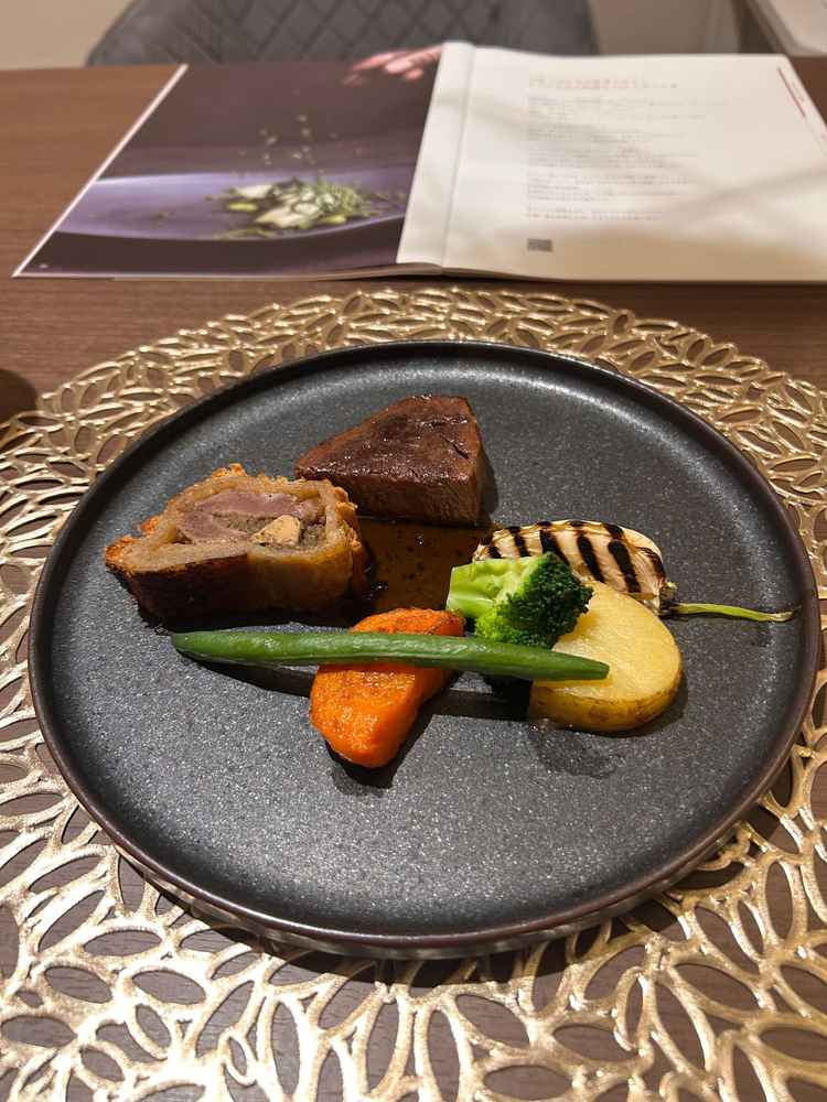 試食時に頂いたものです。このメニューに関する説明もしていただきました。