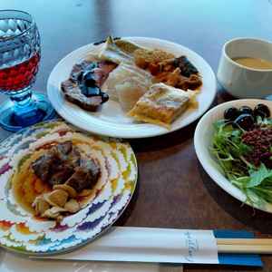 フェアでいただいたランチビュッフェ