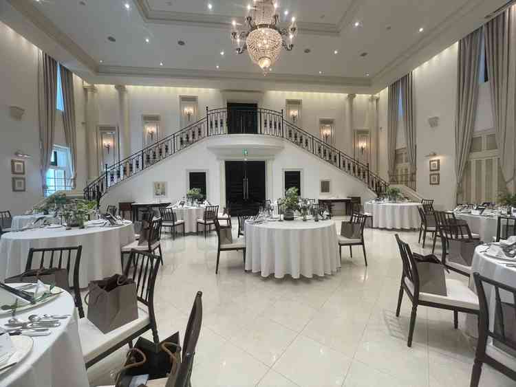 パーティー会場。開放感抜群！