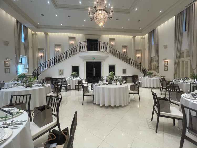 パーティー会場。開放感抜群！