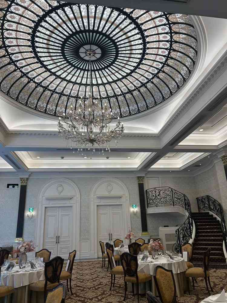 披露宴会場です。