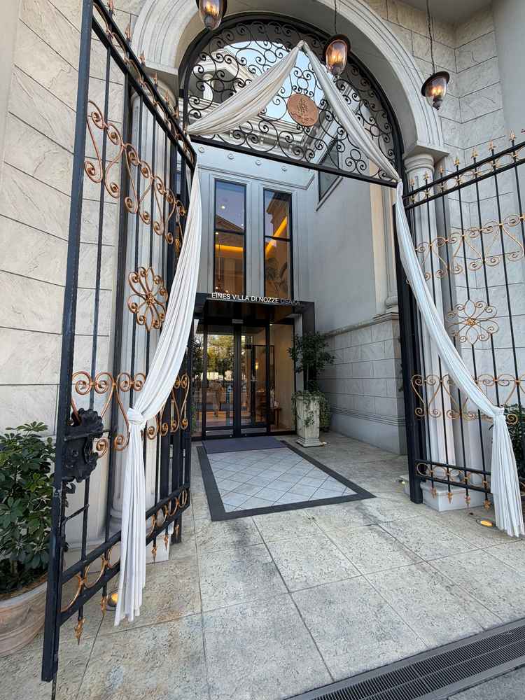 とても綺麗でした。隣に別のグループ会社の式場があって間違えました笑