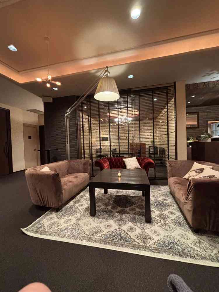 待合室がオシャレだった。