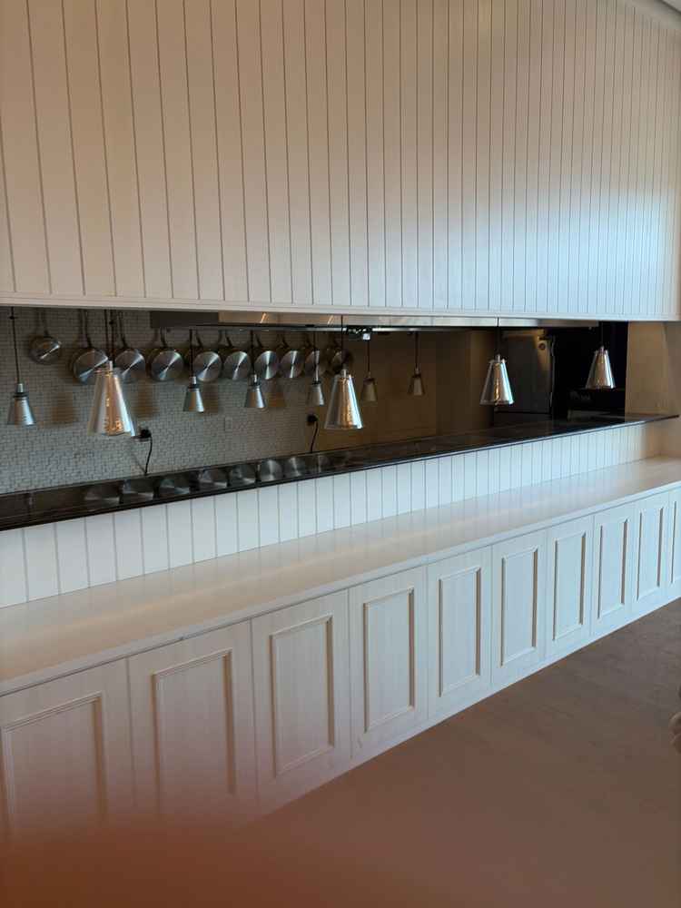 オープンキッチンがあってここがこの披露宴会場の魅力だと思います