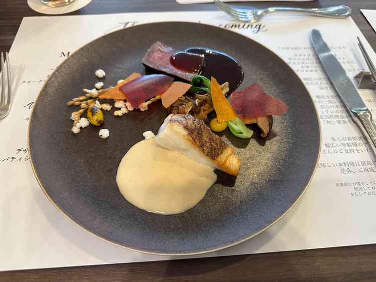 フェアでいただいた食事。美味しかったです。