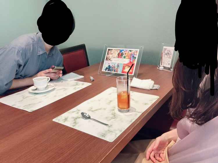 受付時の待ち時間での写真