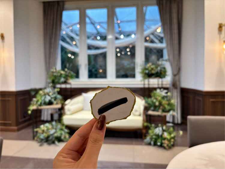 披露宴会場もオシャレです