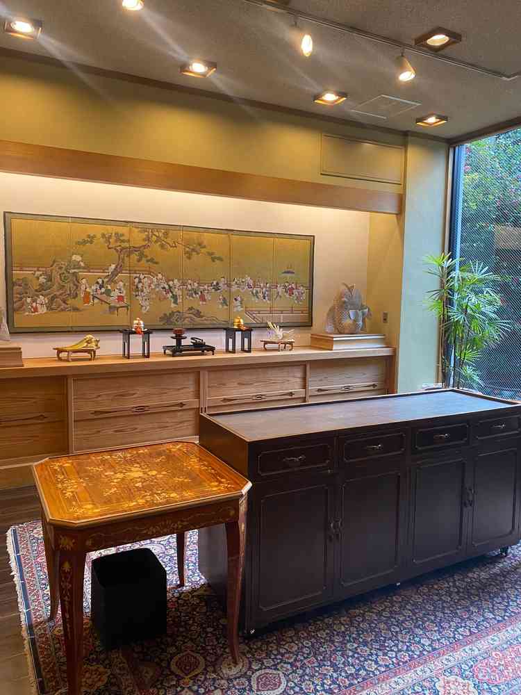 ウェルカムスペースも落ち着いていて素敵でした。