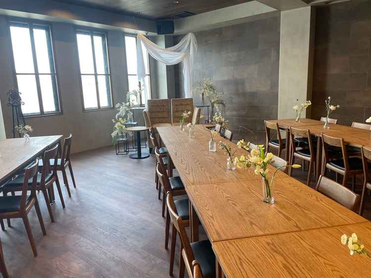 落ち着く雰囲気の披露宴会場でした。ちょうど良い大きさの披露宴会場で落ち着きます。