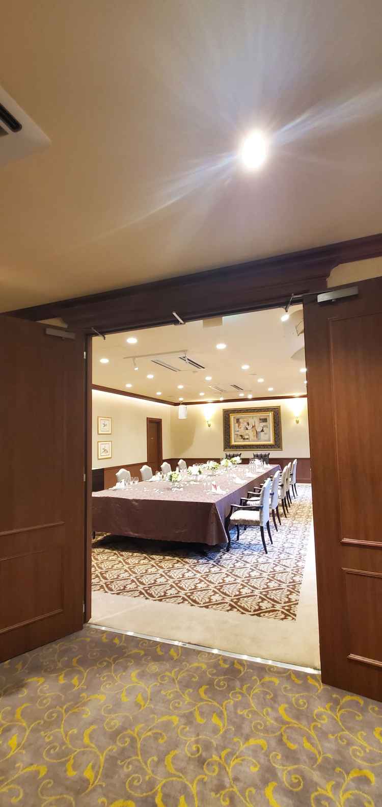 親族のみの少人数での食事会にピッタリの会場！