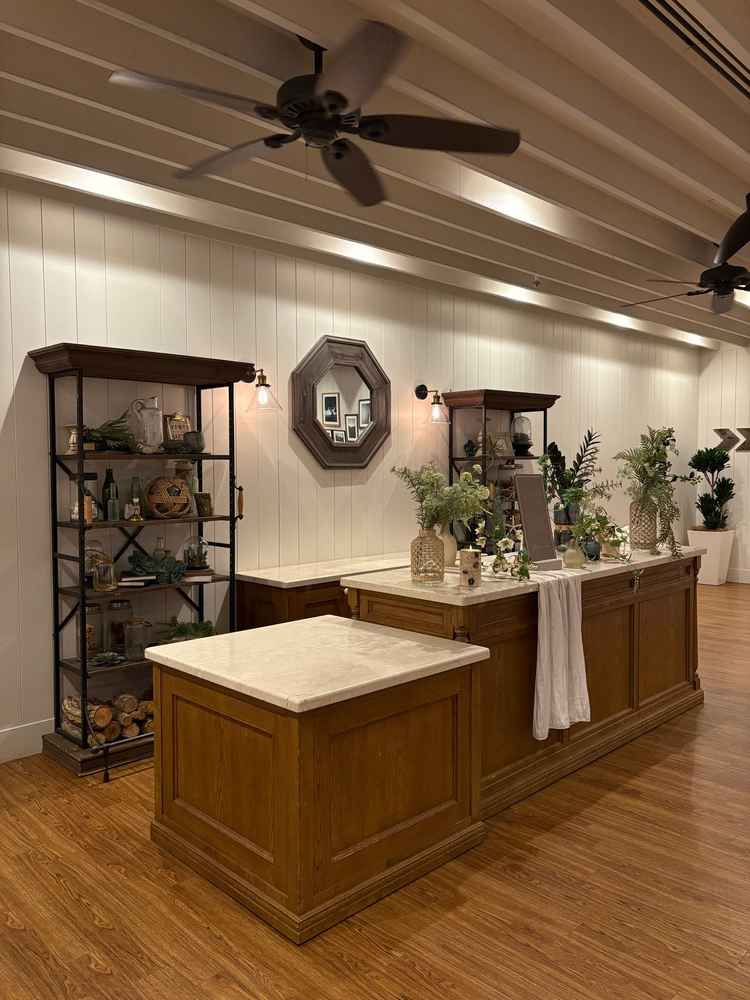 既に装飾も多く、準備が整っていました。