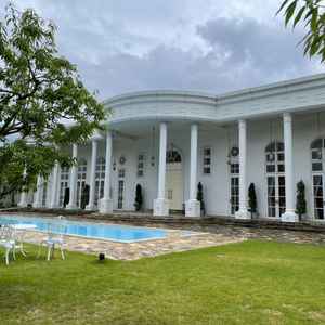 披露宴会場外観。