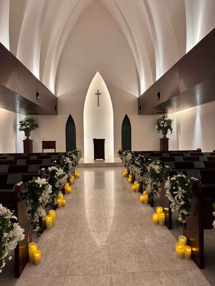 チャペルの内観は理想的でした