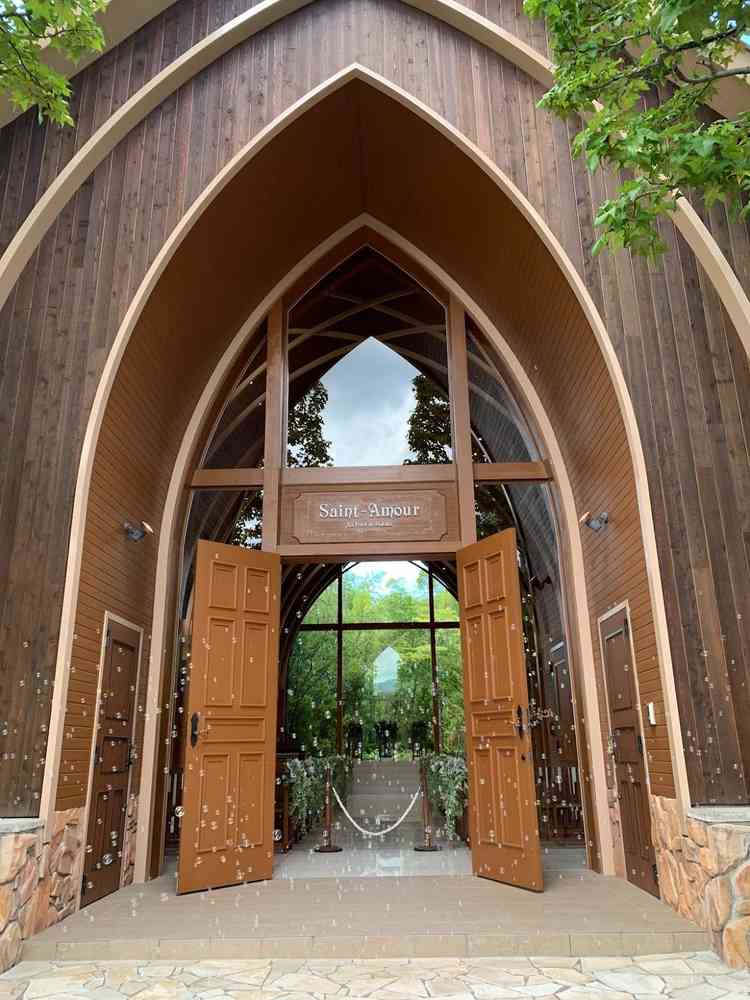 木で出来たキャペル