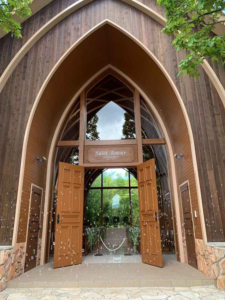 木で出来たキャペル