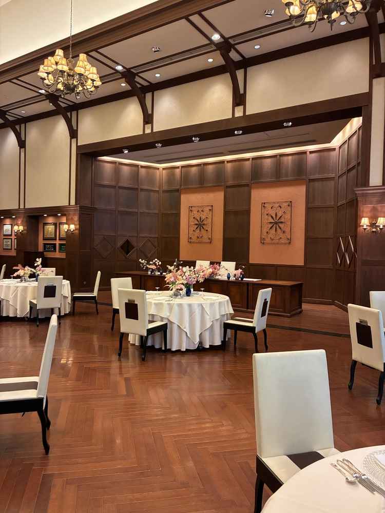 披露宴会場も雰囲気が素晴らしいです。