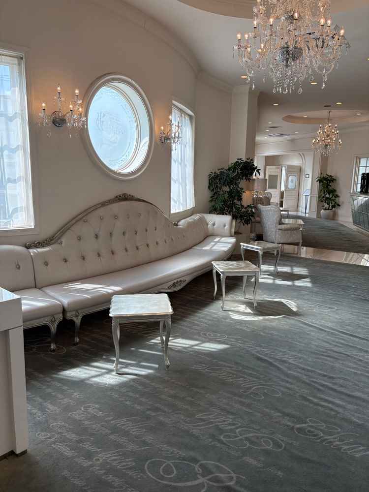 ゲストの待合室が広くて雰囲気も素敵でした。