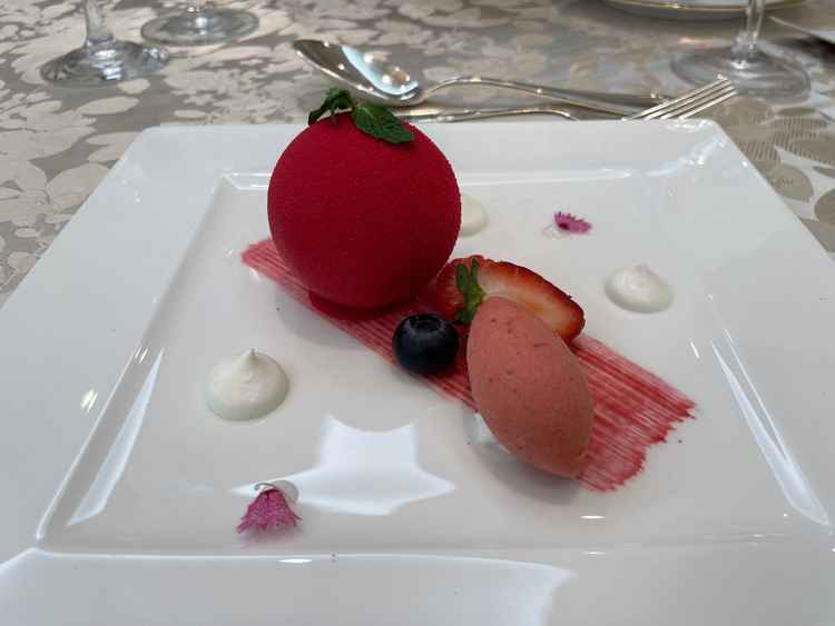 フレンチコース　デザート