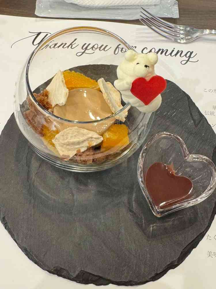 スイーツ1番おいしかった。