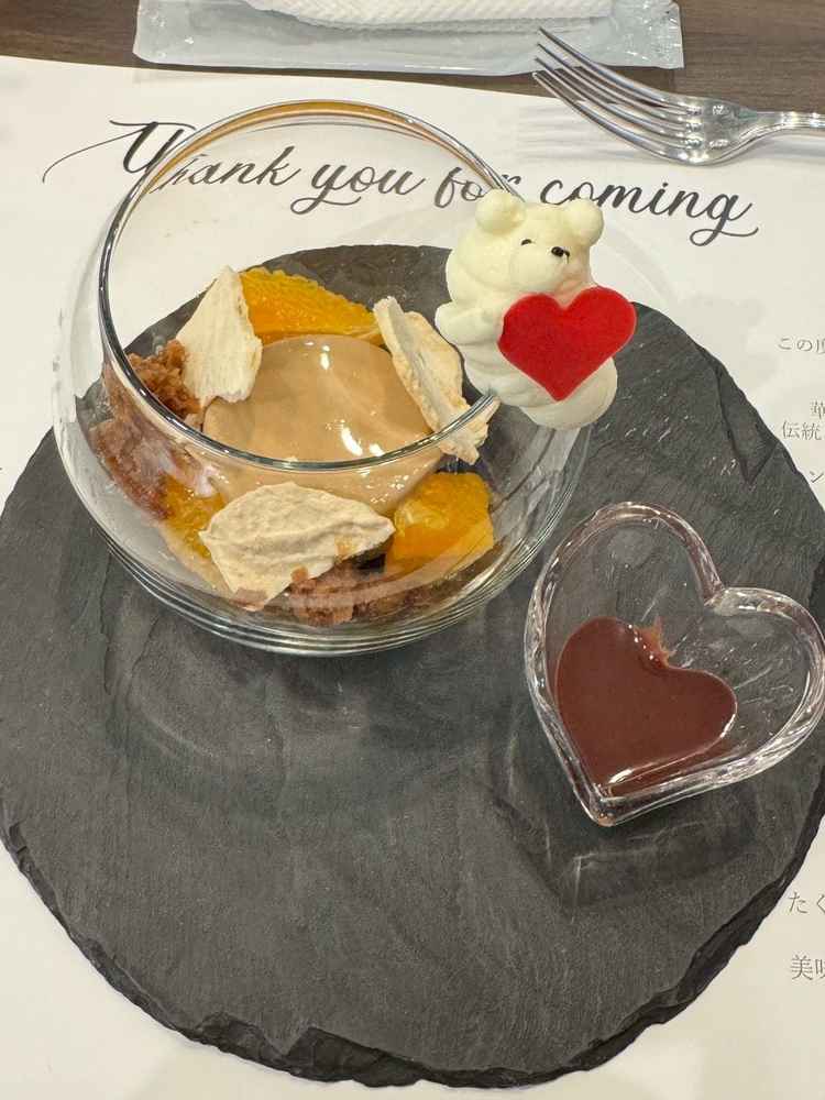 スイーツ1番おいしかった。