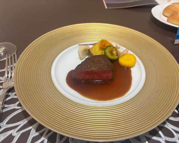 ワンプレート試食。お肉が柔らかくて美味しかったです。