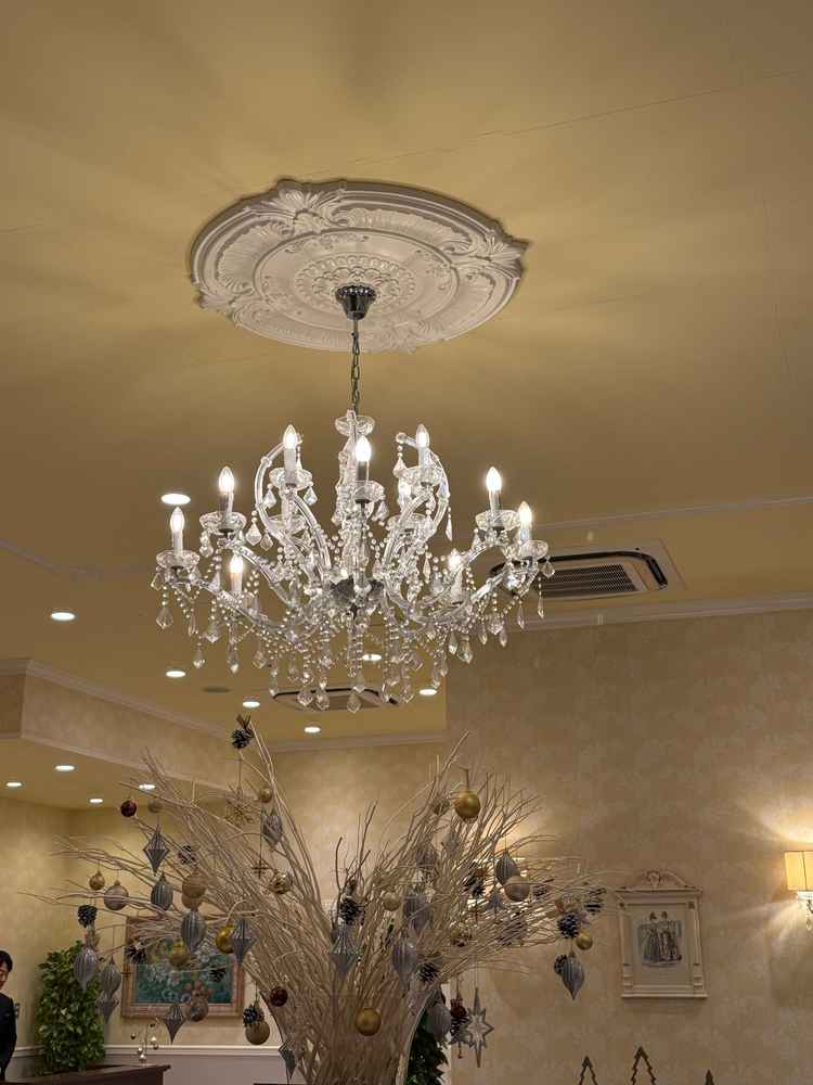 装飾も綺麗でした。