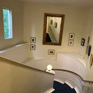 チャペルへ向かう途中の階段